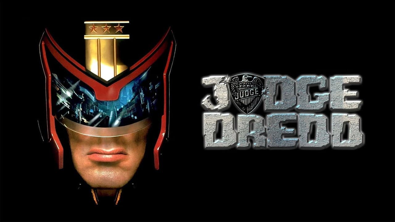 Judge Dredd — backdrops with title 6