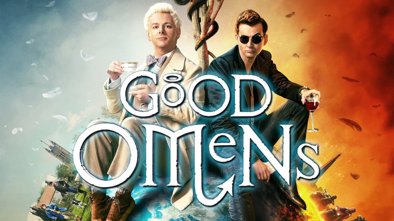 Good Omens — backdrops with title 7
