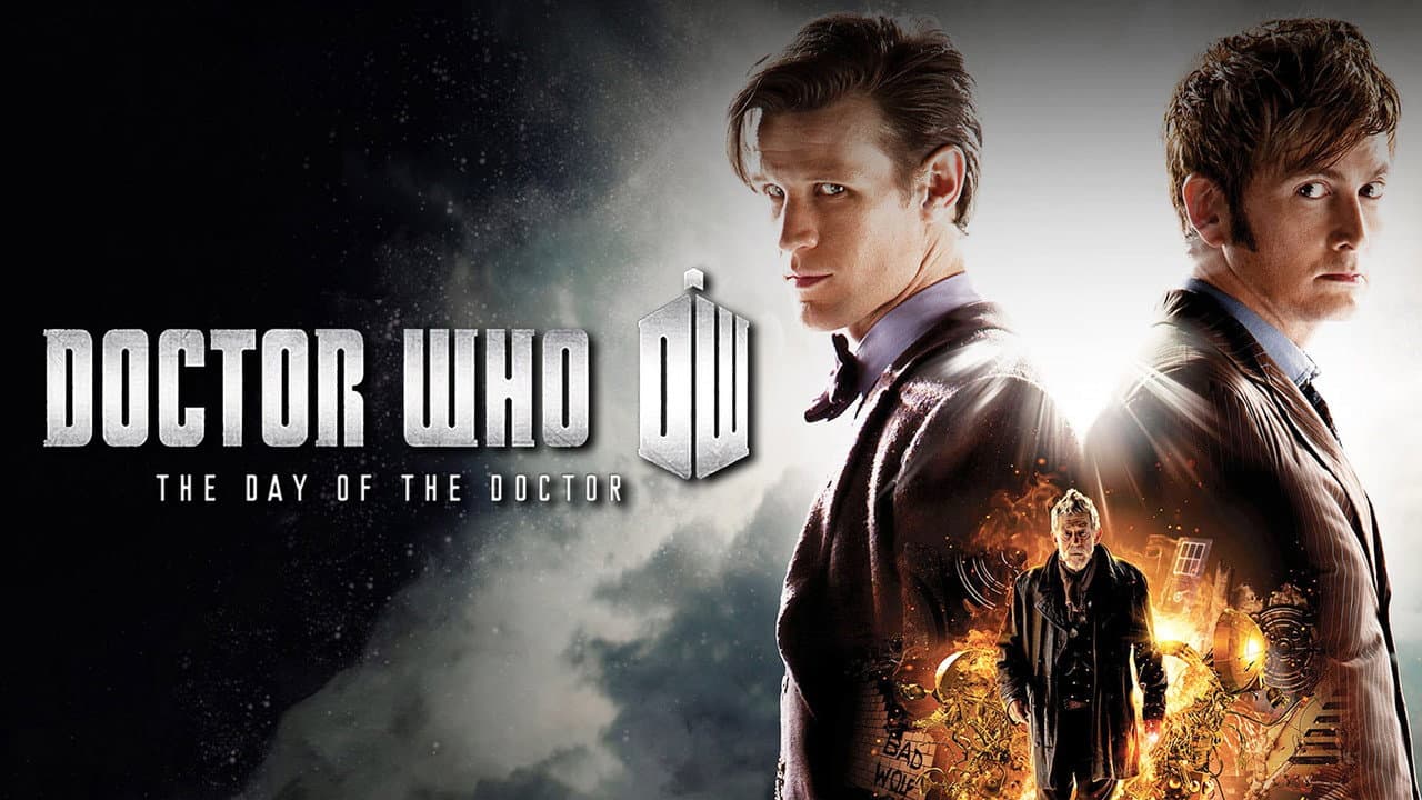 Doctor Who: The Day of the Doctor — backdrops with title 4