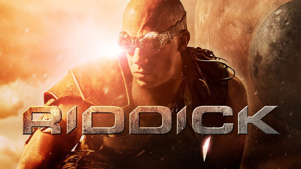 Riddick — backdrops with title 7