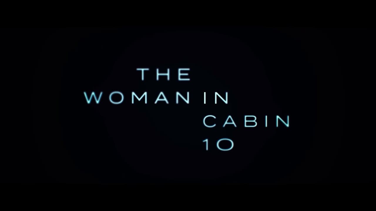 The Woman in Cabin 10 — backdrops with title 2