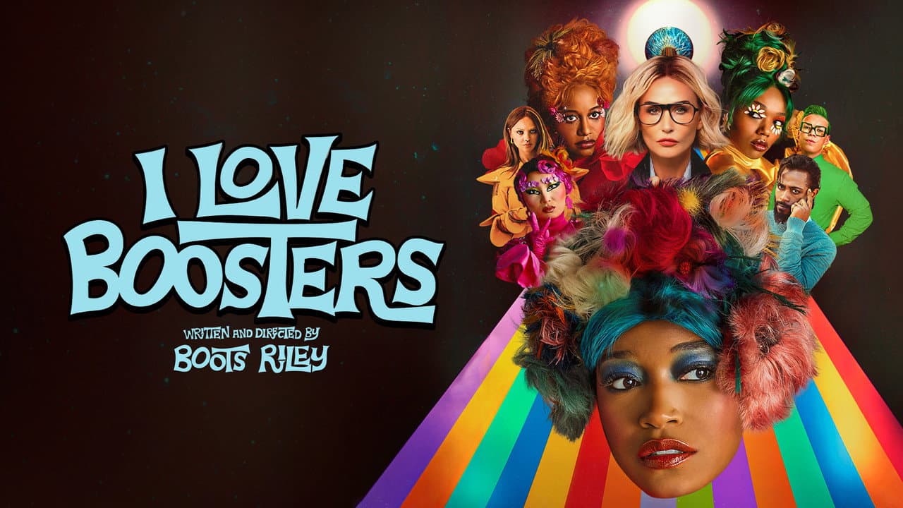 I Love Boosters — backdrops with title 2