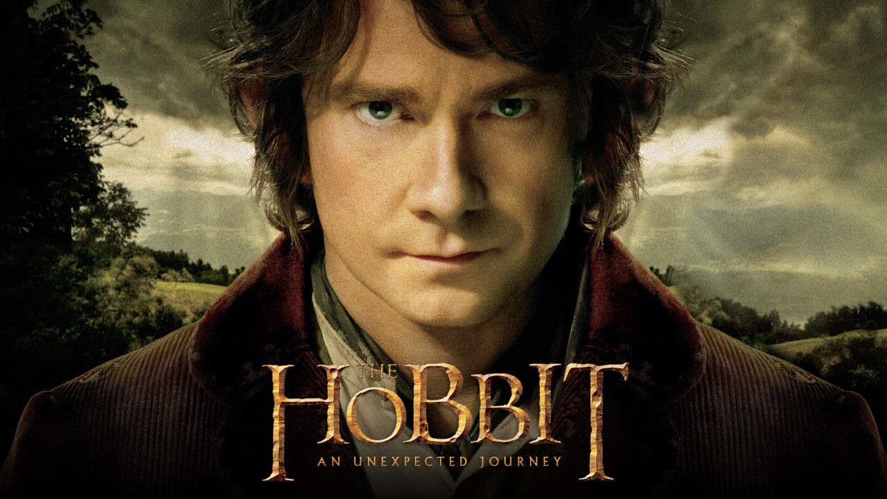 The Hobbit: An Unexpected Journey — backdrops with title 6