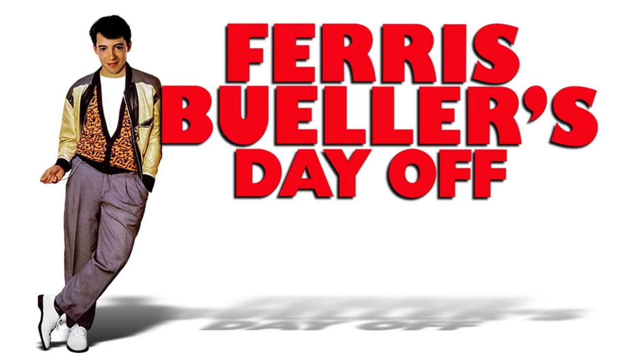 Ferris Bueller's Day Off — backdrops with title 3