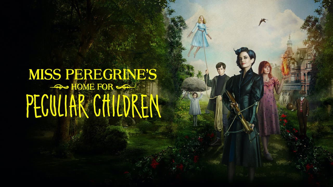 Miss Peregrine's Home for Peculiar Children — backdrops with title 3