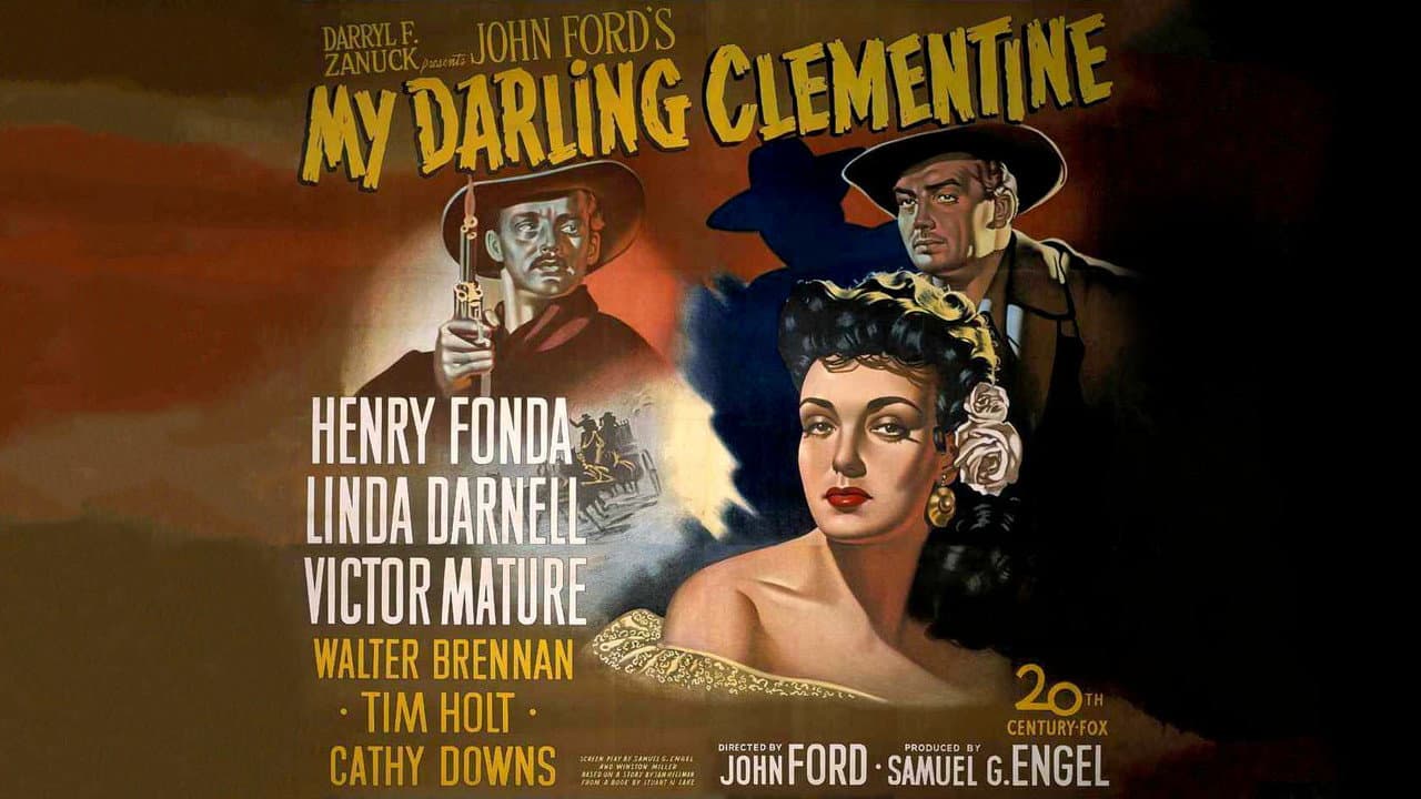 My Darling Clementine — backdrops with title 3