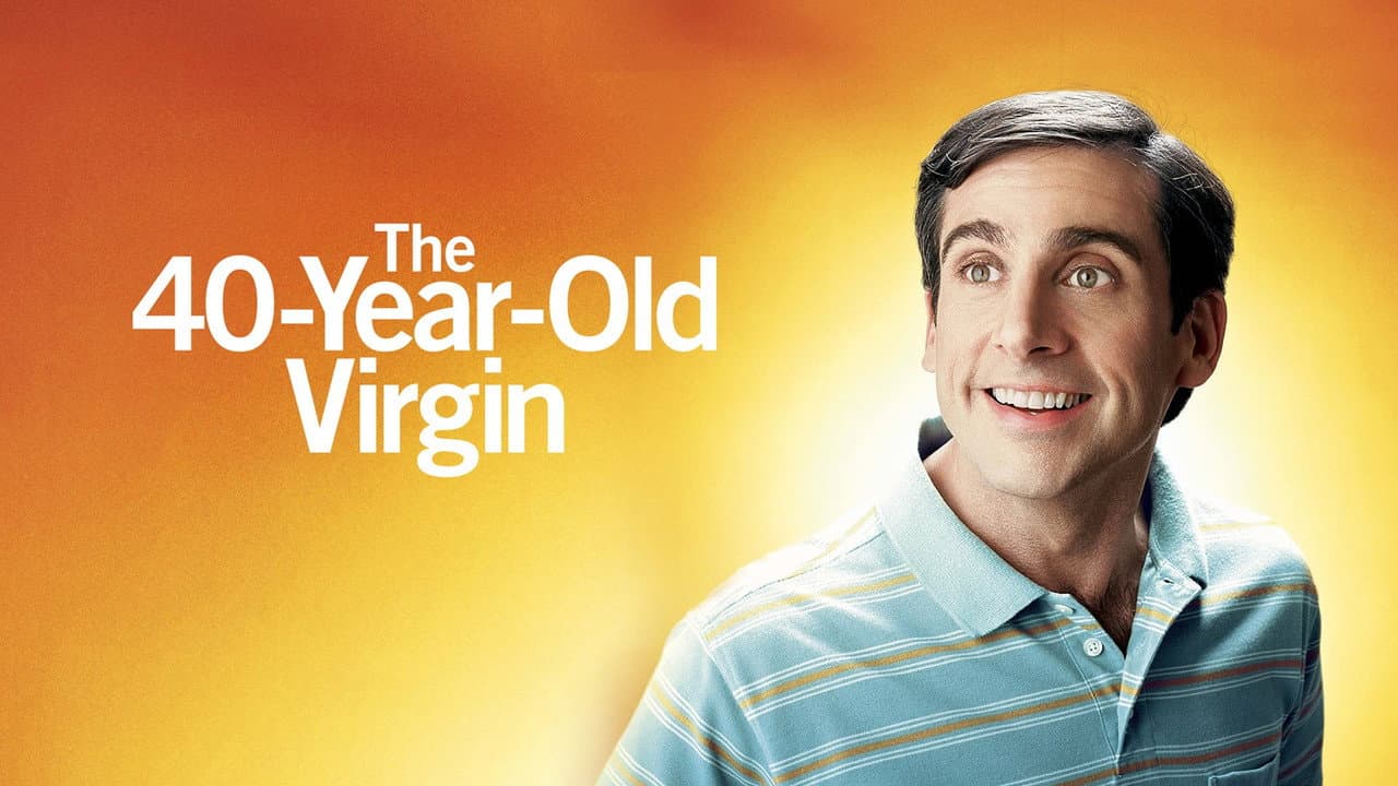 The 40 Year Old Virgin — backdrops with title 2