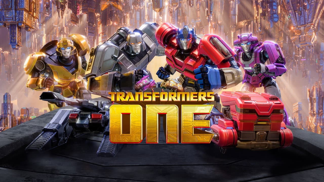 Transformers One — backdrops with title 3