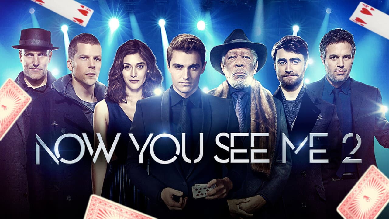 Now You See Me 2 — backdrops with title 3