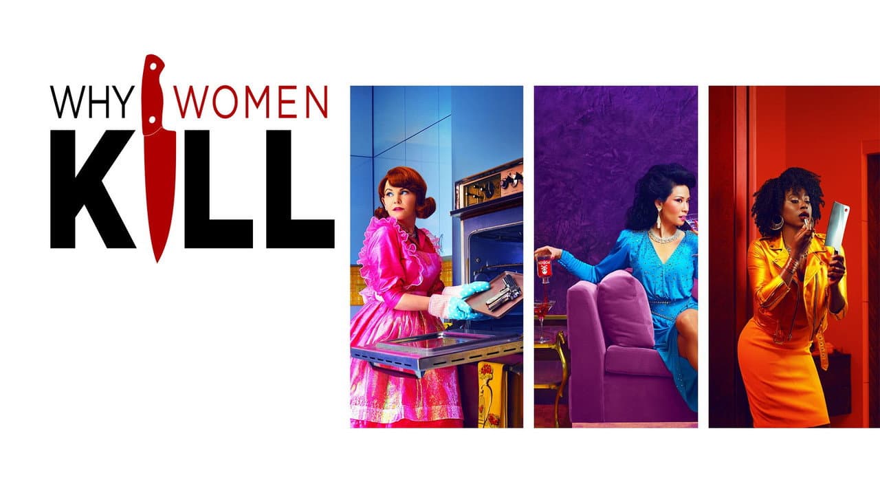 Why Women Kill — backdrops with title 3
