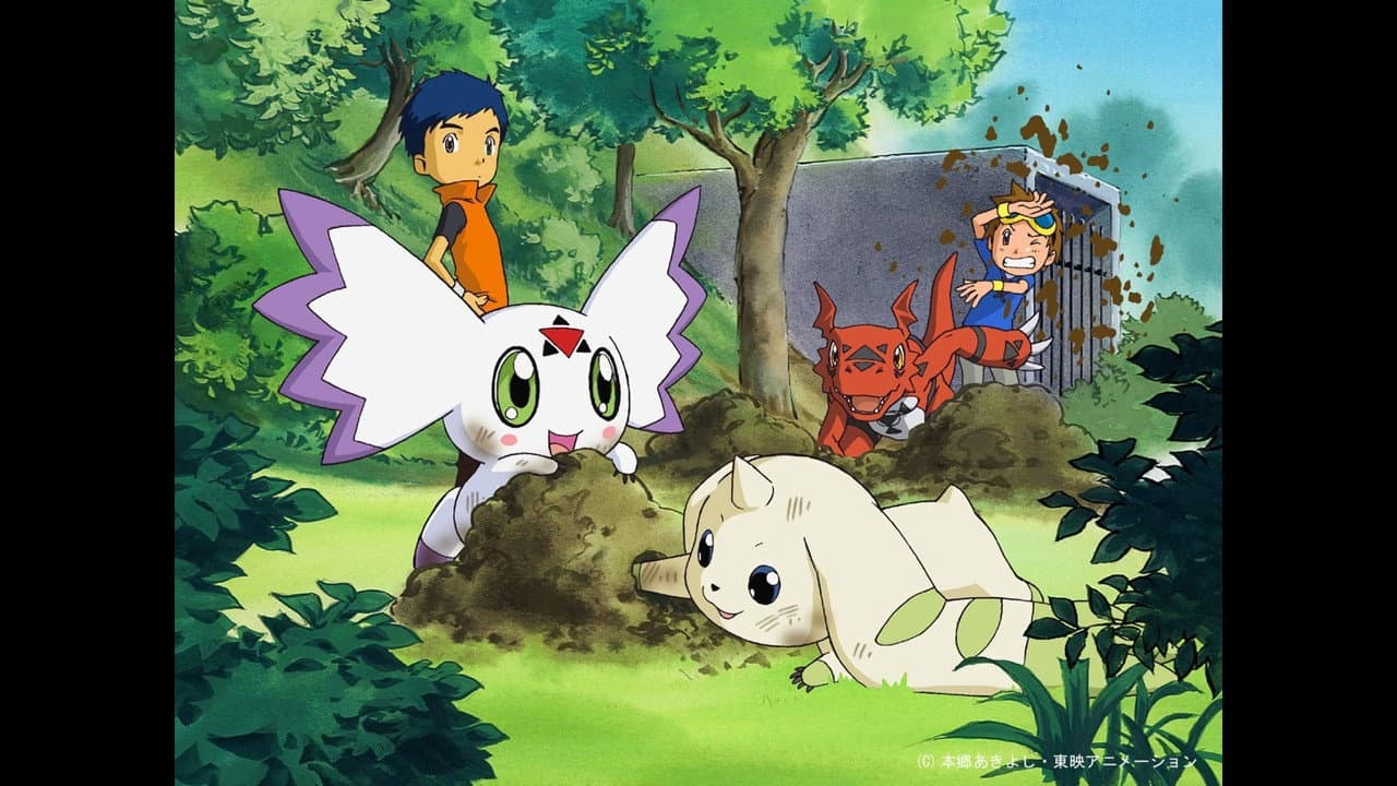 Digimon Tamers — backdrops 6