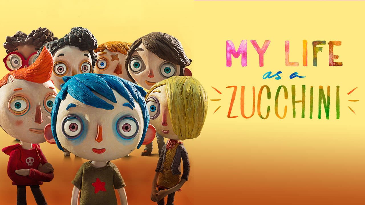 My Life as a Zucchini — backdrops with title 1