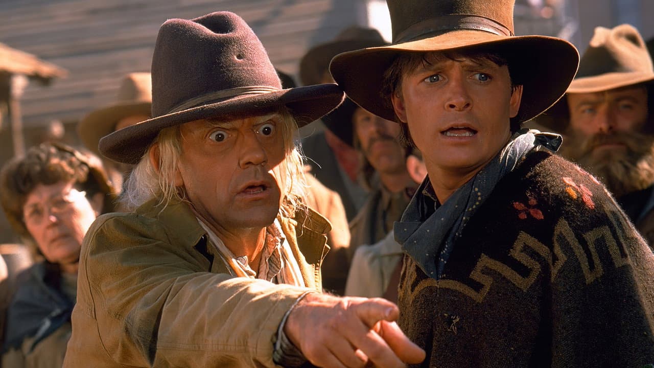 Back to the Future Part III — backdrops 8