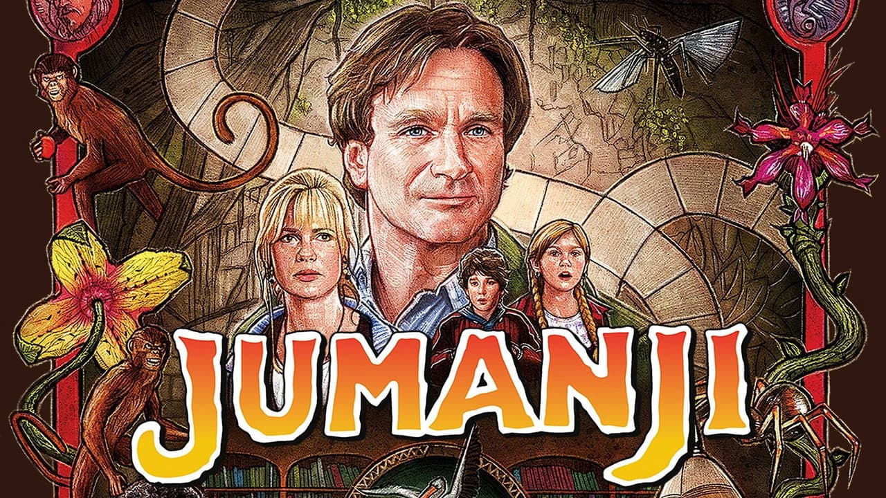 Jumanji — backdrops with title 1