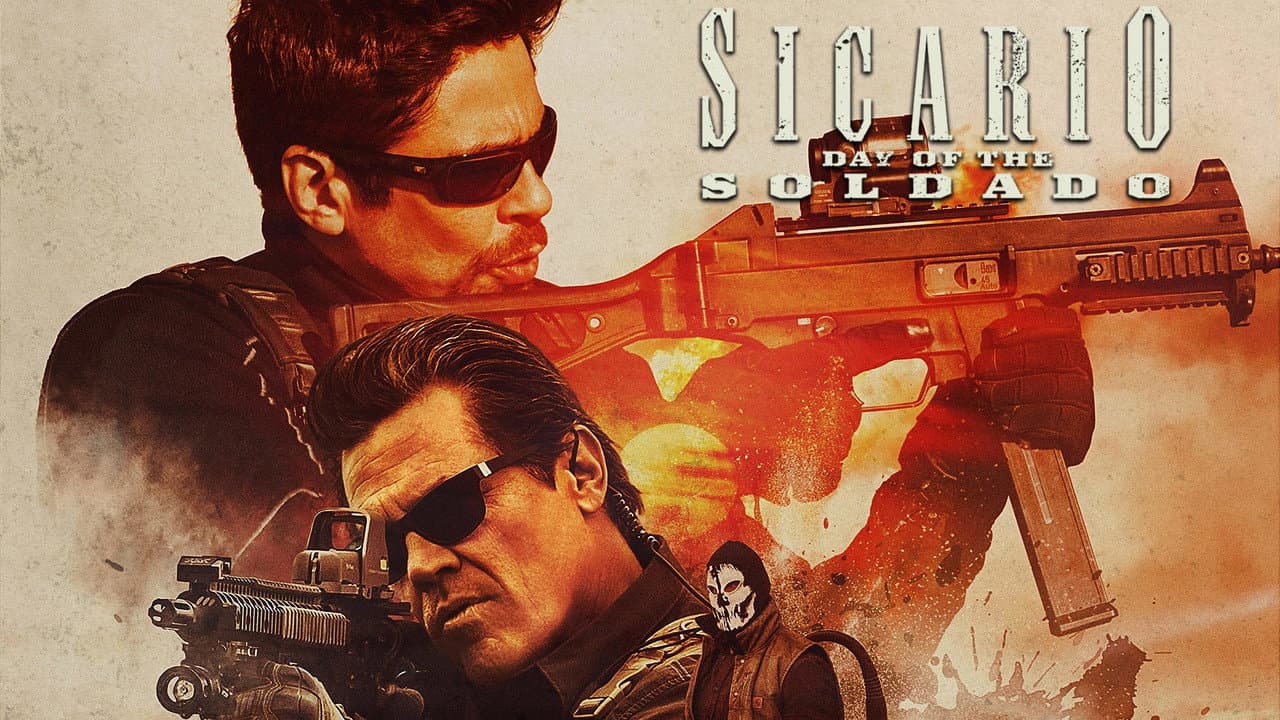 Sicario: Day of the Soldado — backdrops with title 3