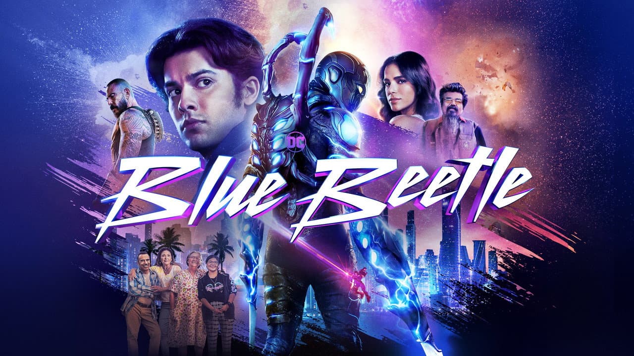 Blue Beetle — backdrops with title 3