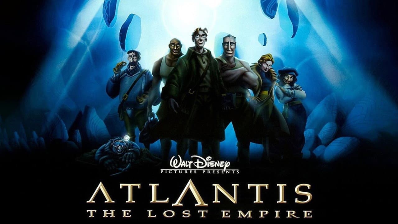Atlantis: The Lost Empire — backdrops with title 5