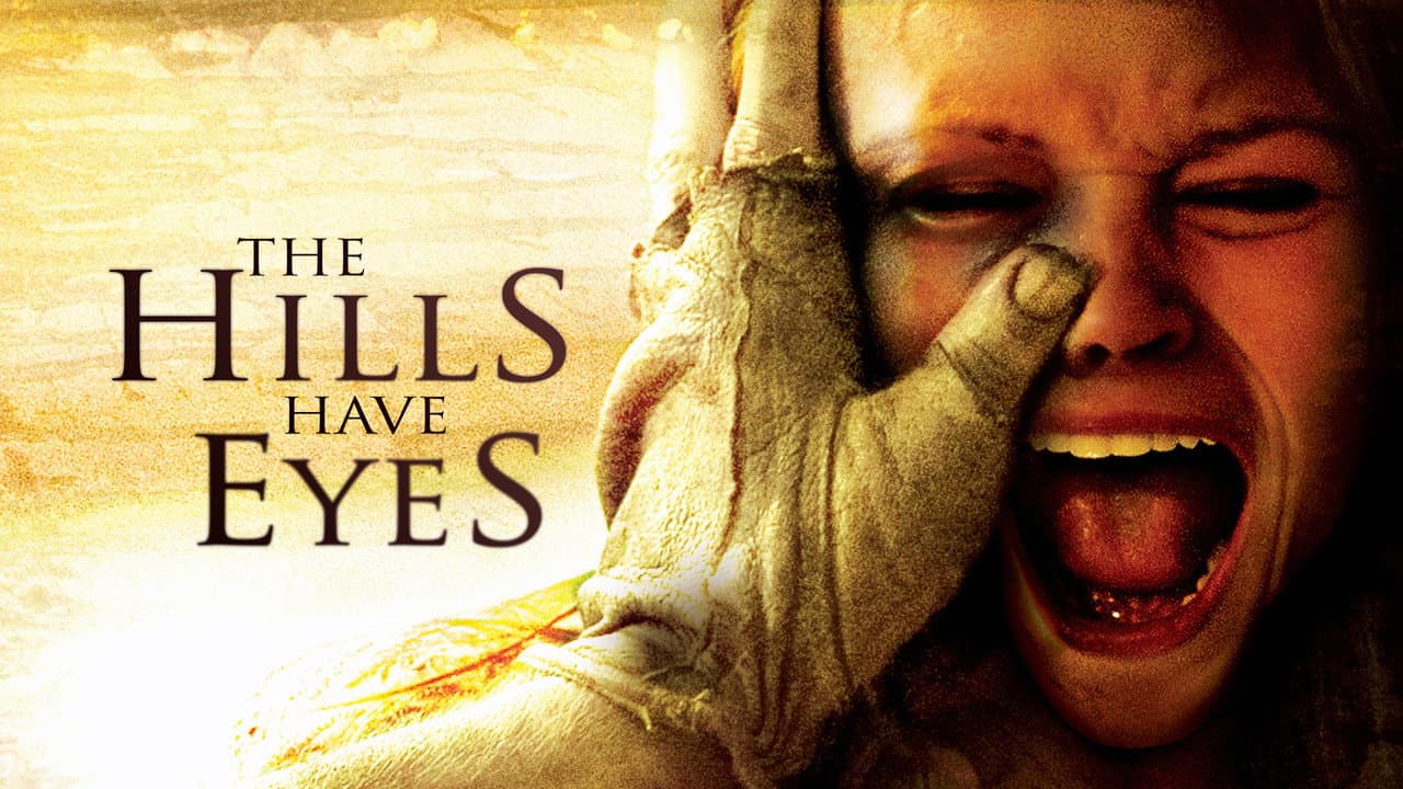 The Hills Have Eyes — backdrops with title 1
