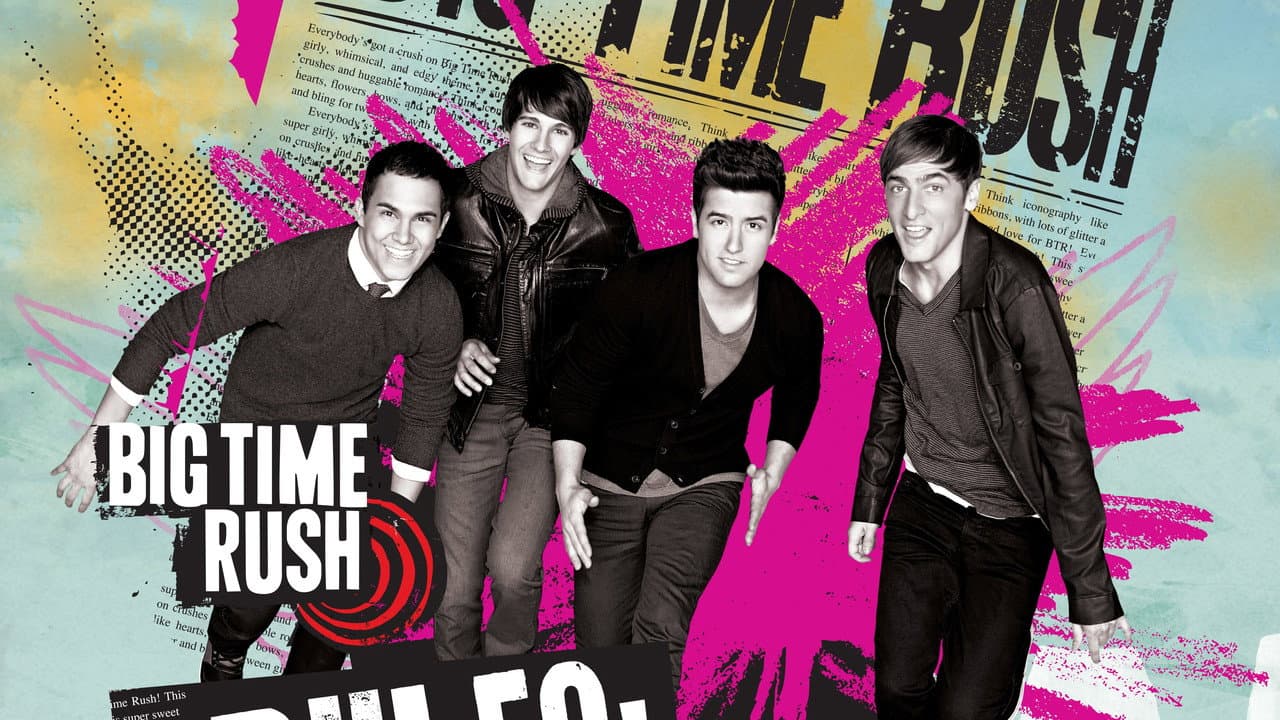 Big Time Rush — backdrops with title 5