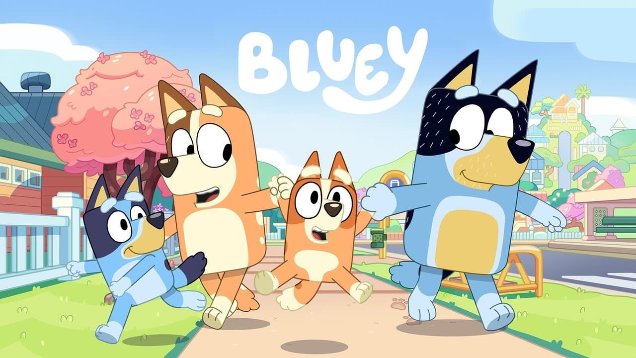 Bluey — backdrops with title 3