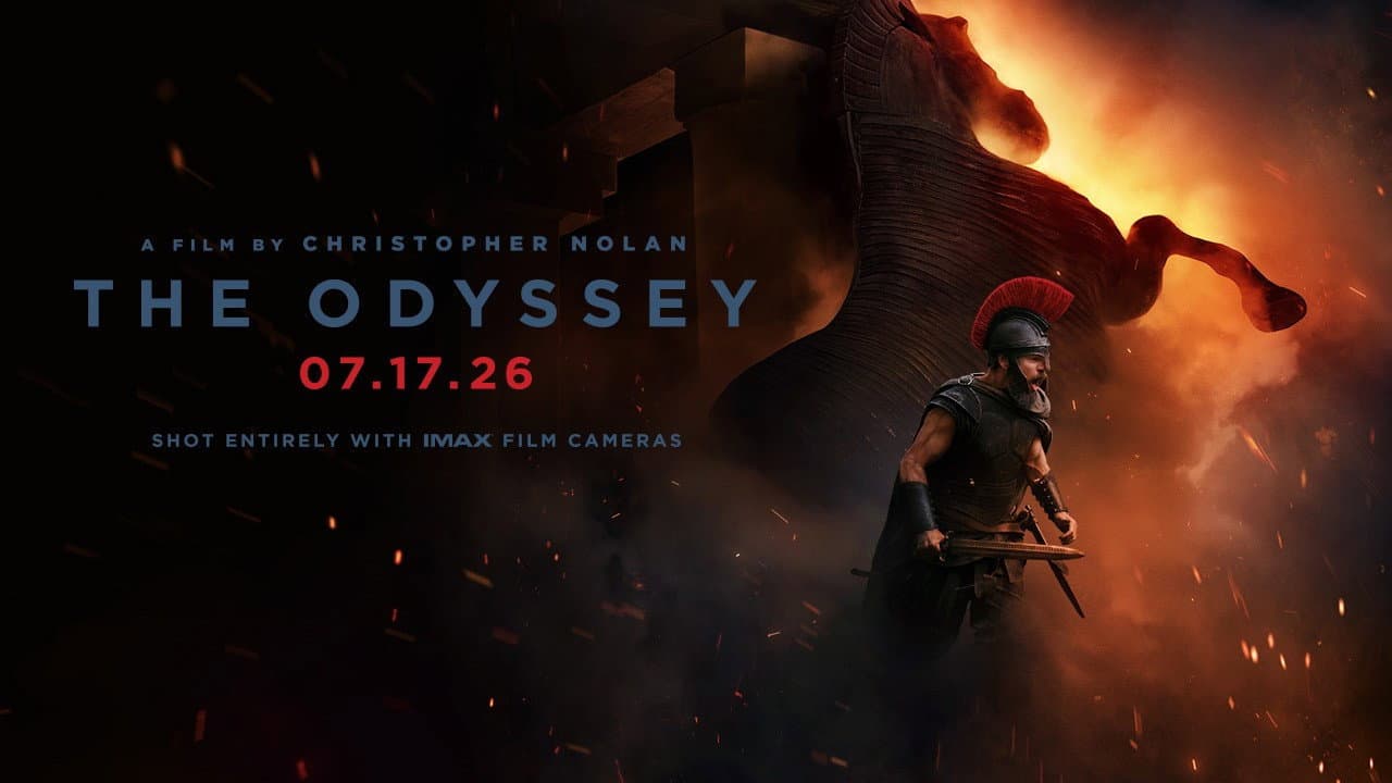 The Odyssey — backdrops with title 8