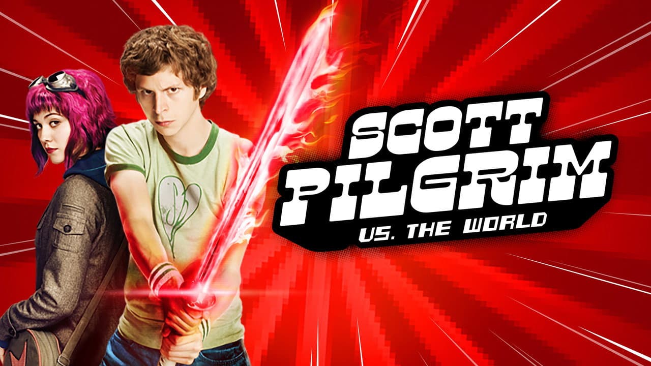 Scott Pilgrim vs. the World — backdrops with title 1