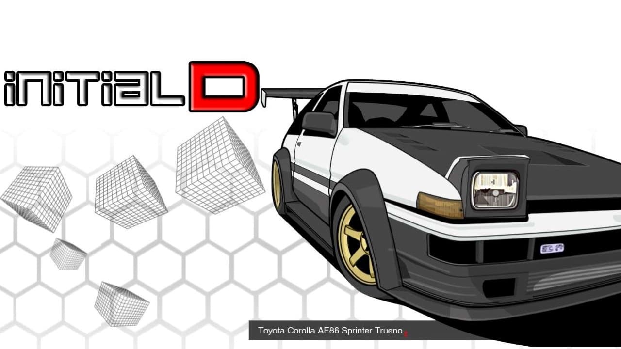 Initial D — backdrops with title 1