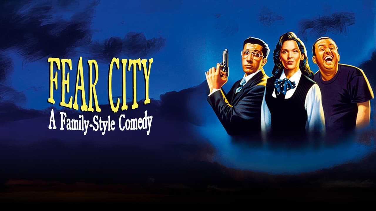 Fear City: A Family-Style Comedy — backdrops with title 1
