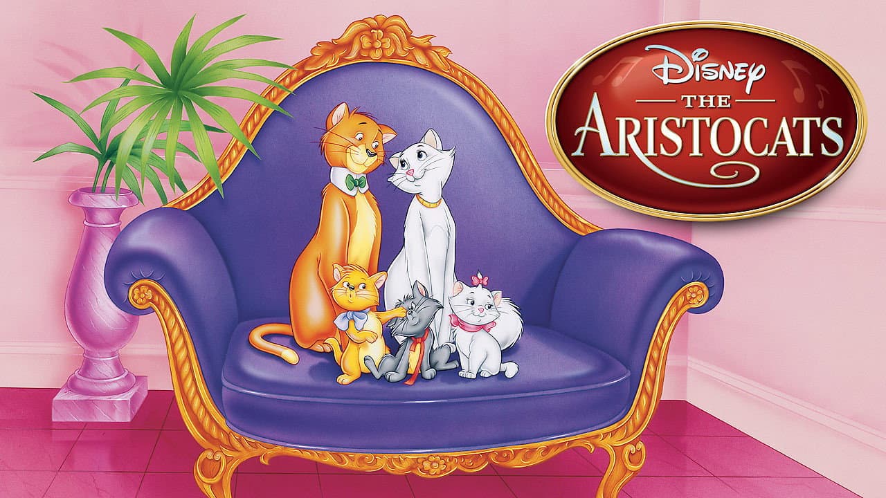 The Aristocats — backdrops with title 4