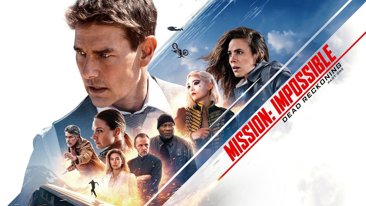 Mission: Impossible - Dead Reckoning Part One — backdrops with title 1