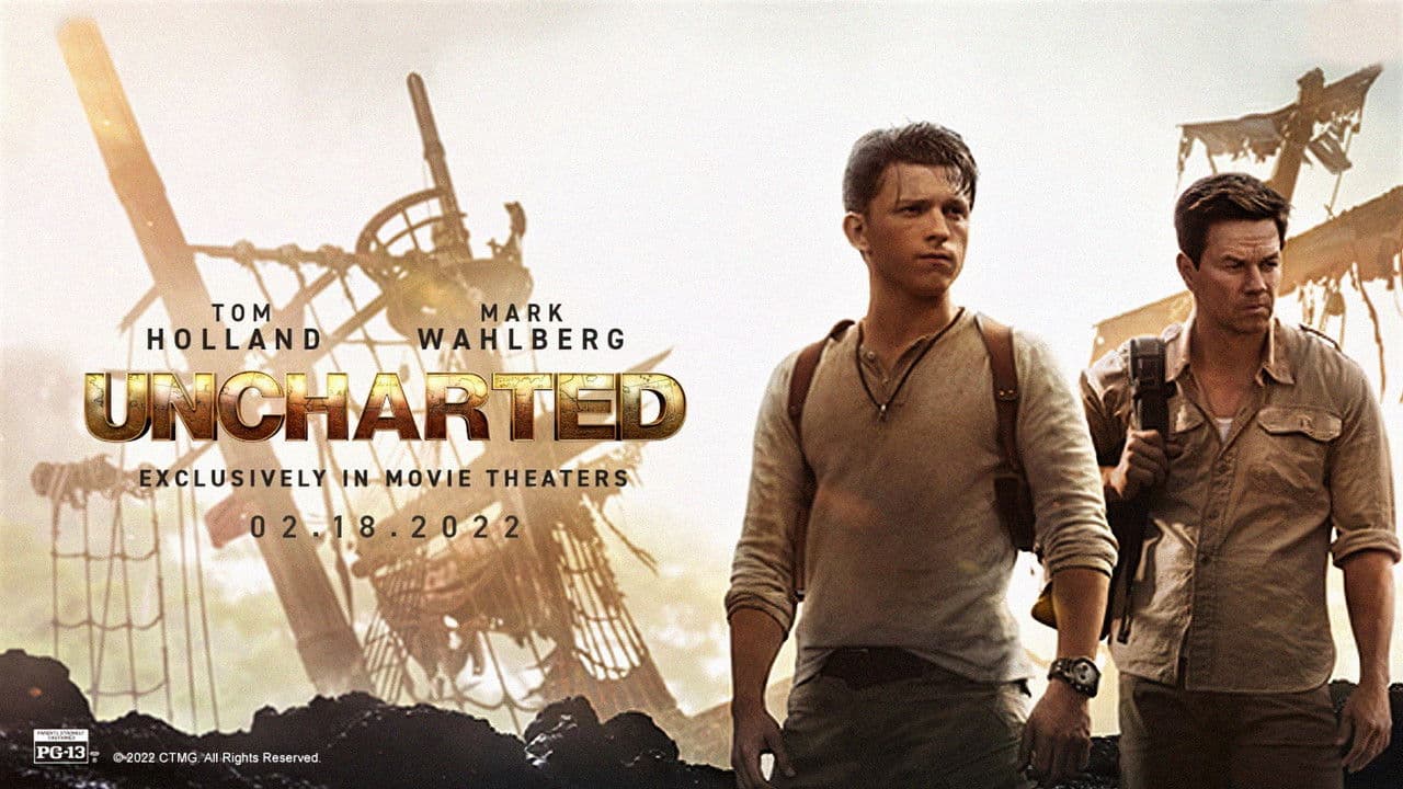 Uncharted — backdrops with title 4