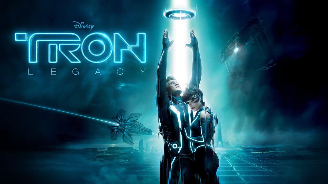 TRON: Legacy — backdrops with title 7