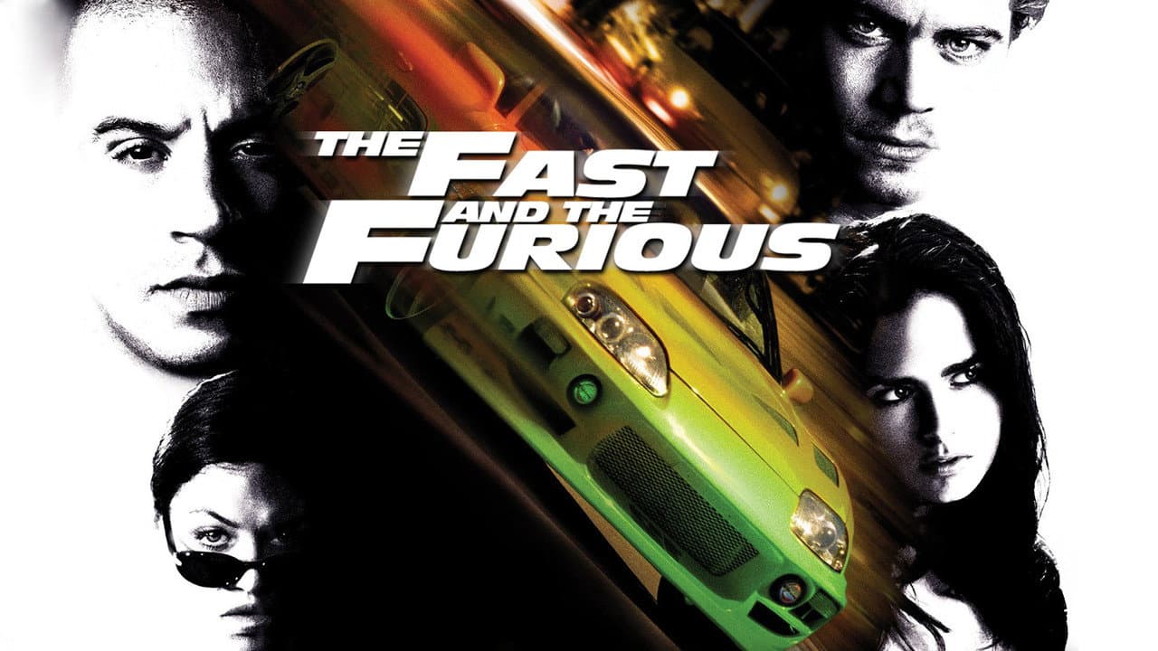 The Fast and the Furious — backdrops with title 3