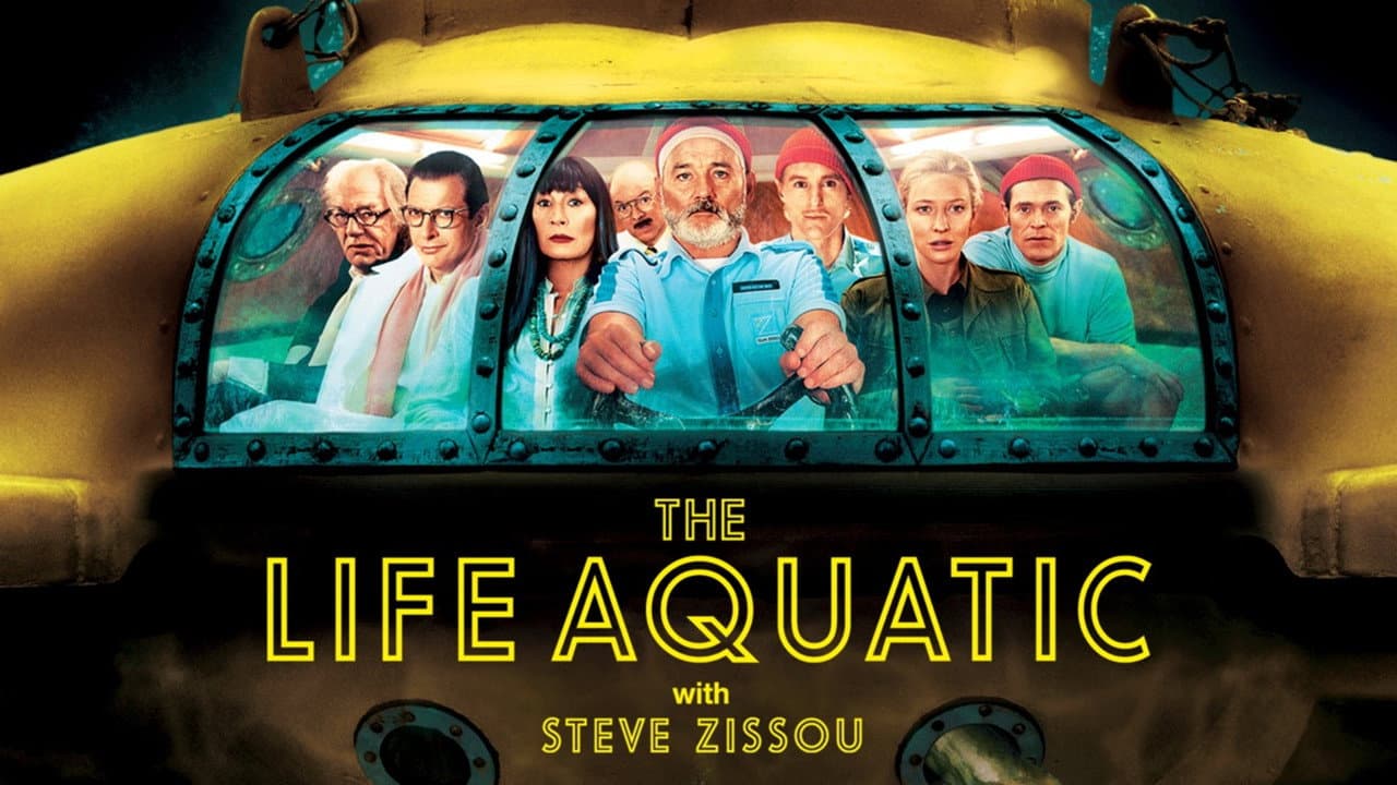 The Life Aquatic with Steve Zissou — backdrops with title 1