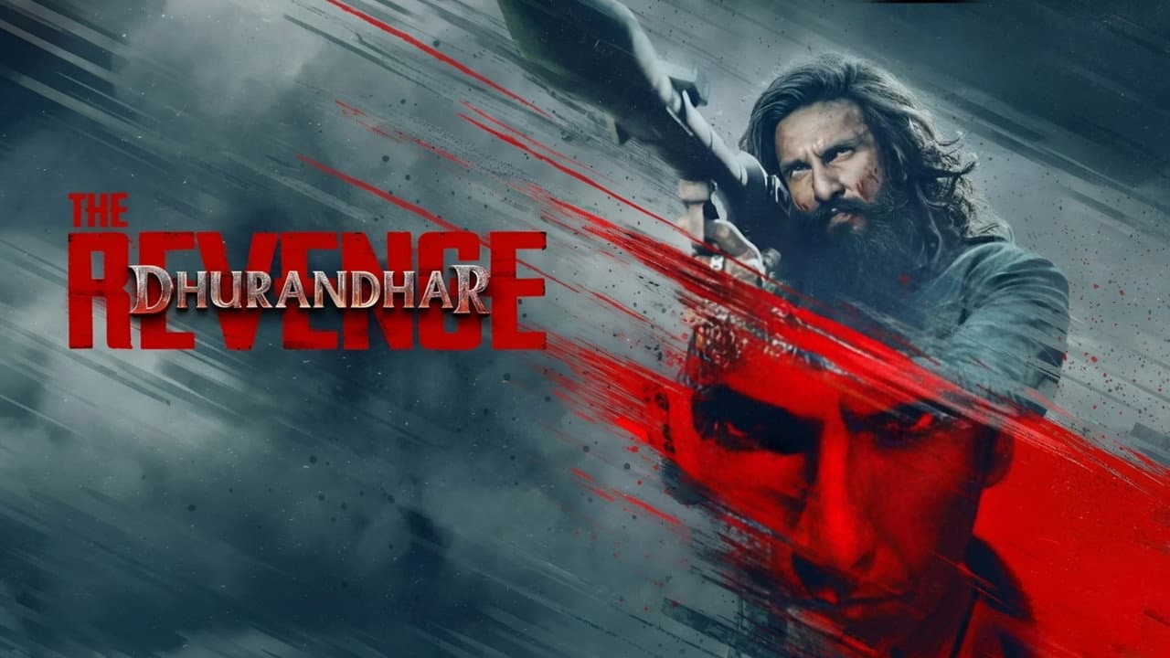 Dhurandhar: The Revenge — backdrops with title 1