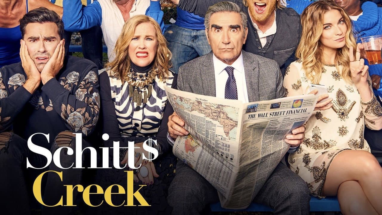 Schitt's Creek — backdrops with title 5