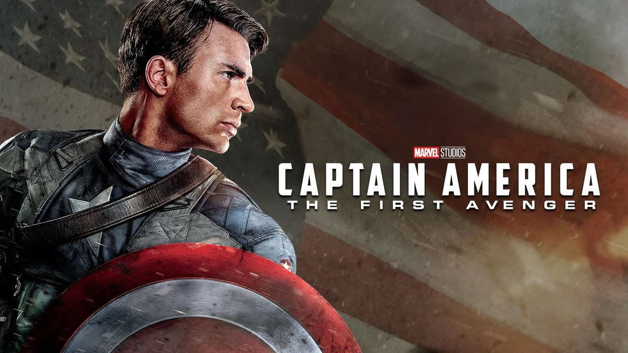 Captain America: The First Avenger — backdrops with title 3