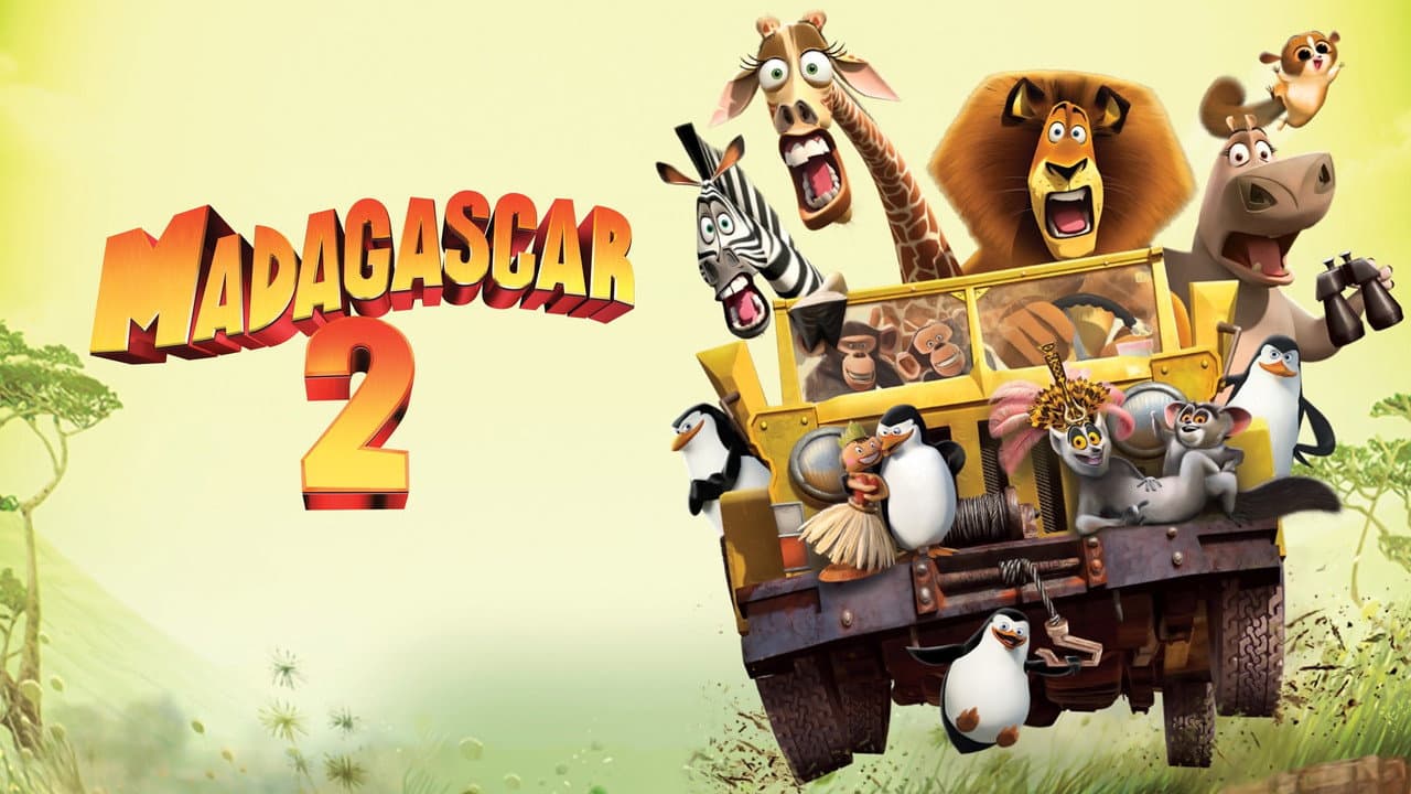 Madagascar: Escape 2 Africa — backdrops with title 3