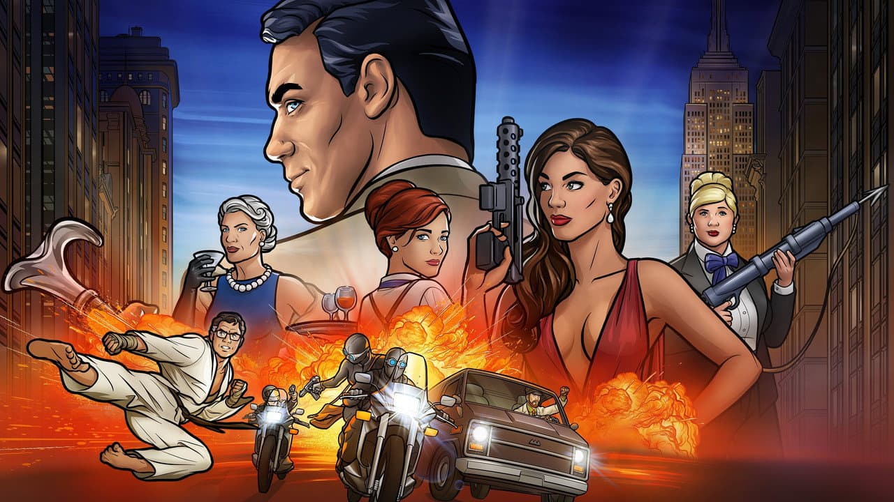 Archer — backdrops 4