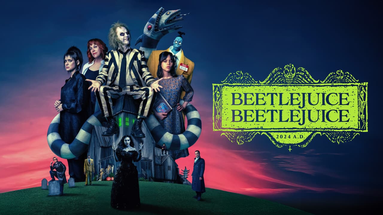 Beetlejuice Beetlejuice — backdrops with title 5
