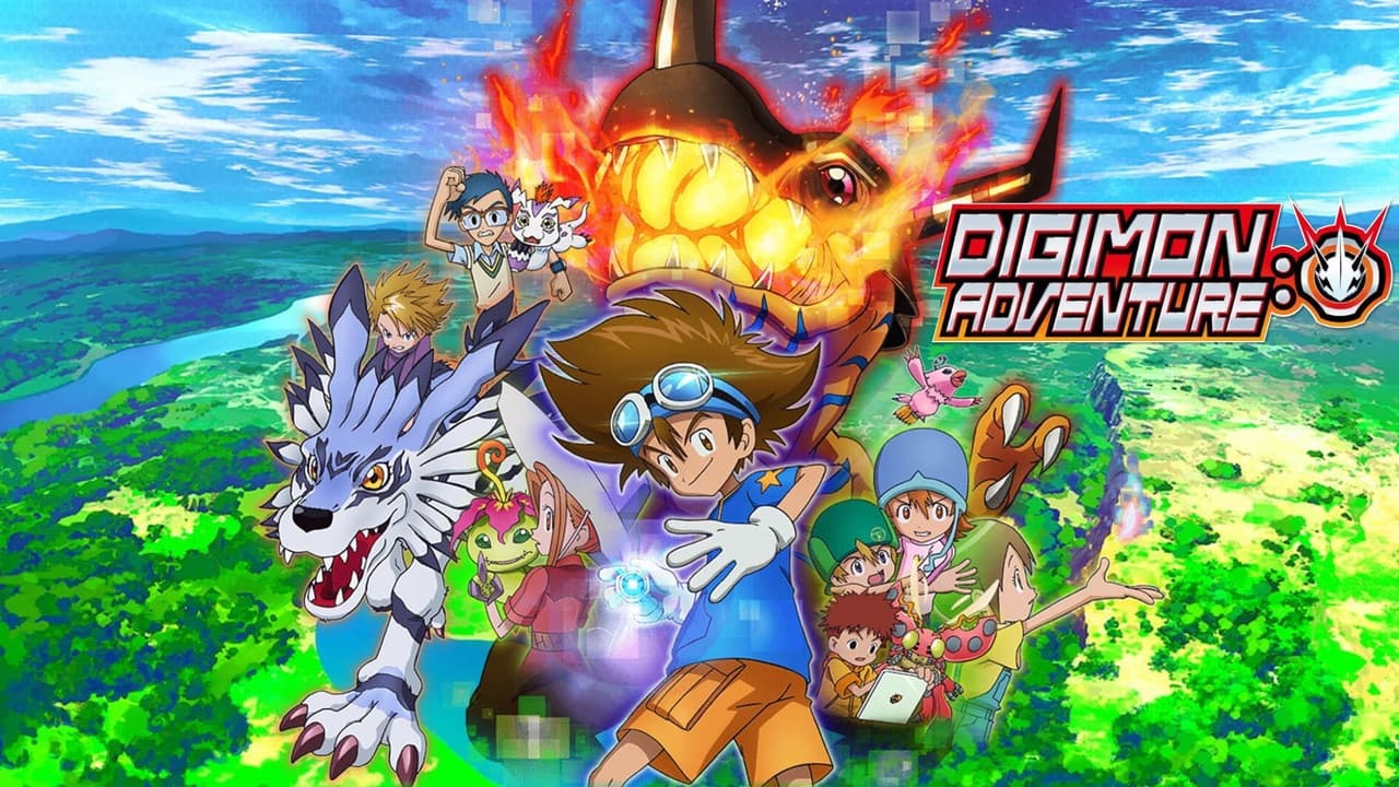 Digimon Adventure: — backdrops with title 1
