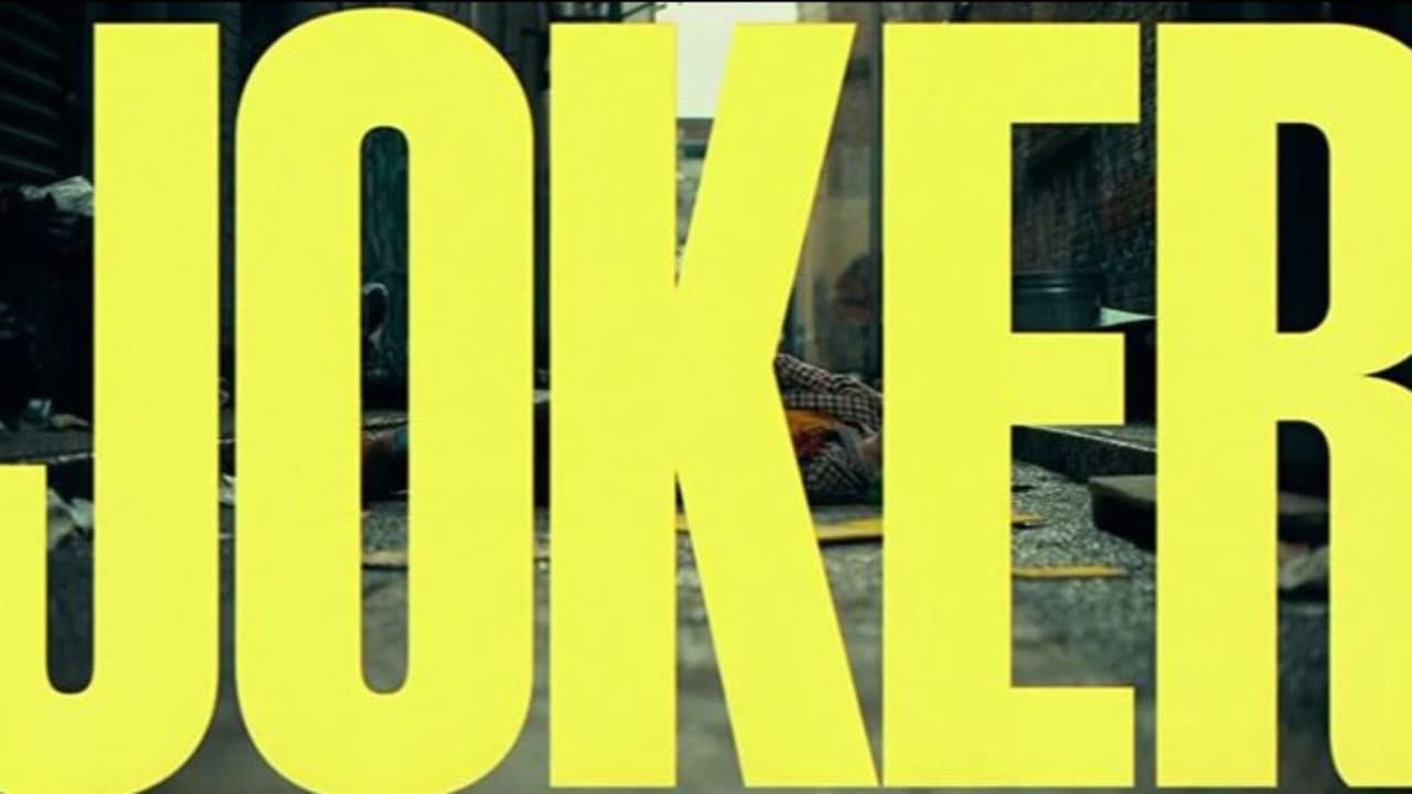 Joker — backdrops with title 5