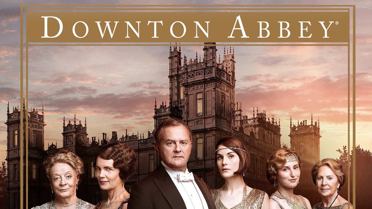 Downton Abbey — backdrops with title 1