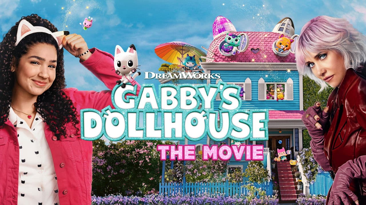 Gabby's Dollhouse: The Movie — backdrops with title 1