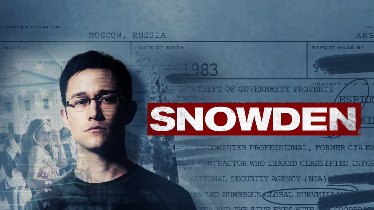 Snowden — backdrops with title 3
