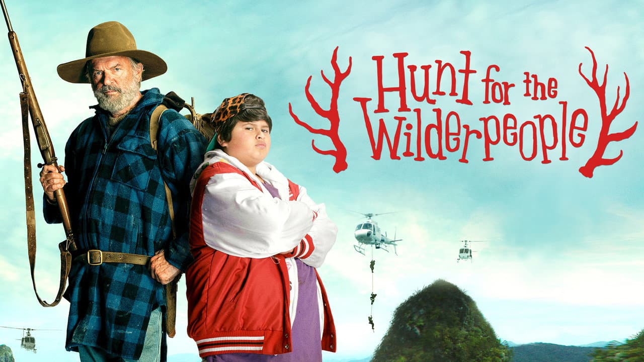 Hunt for the Wilderpeople — backdrops with title 5