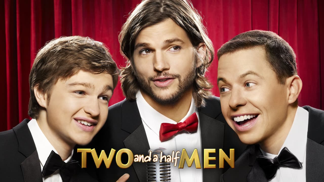 Two and a Half Men — backdrops with title 7