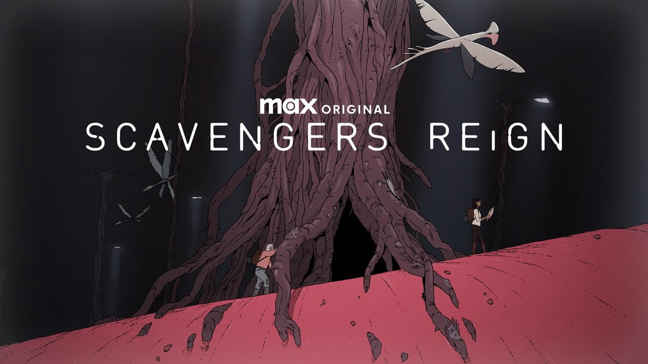 Scavengers Reign — backdrops with title 3