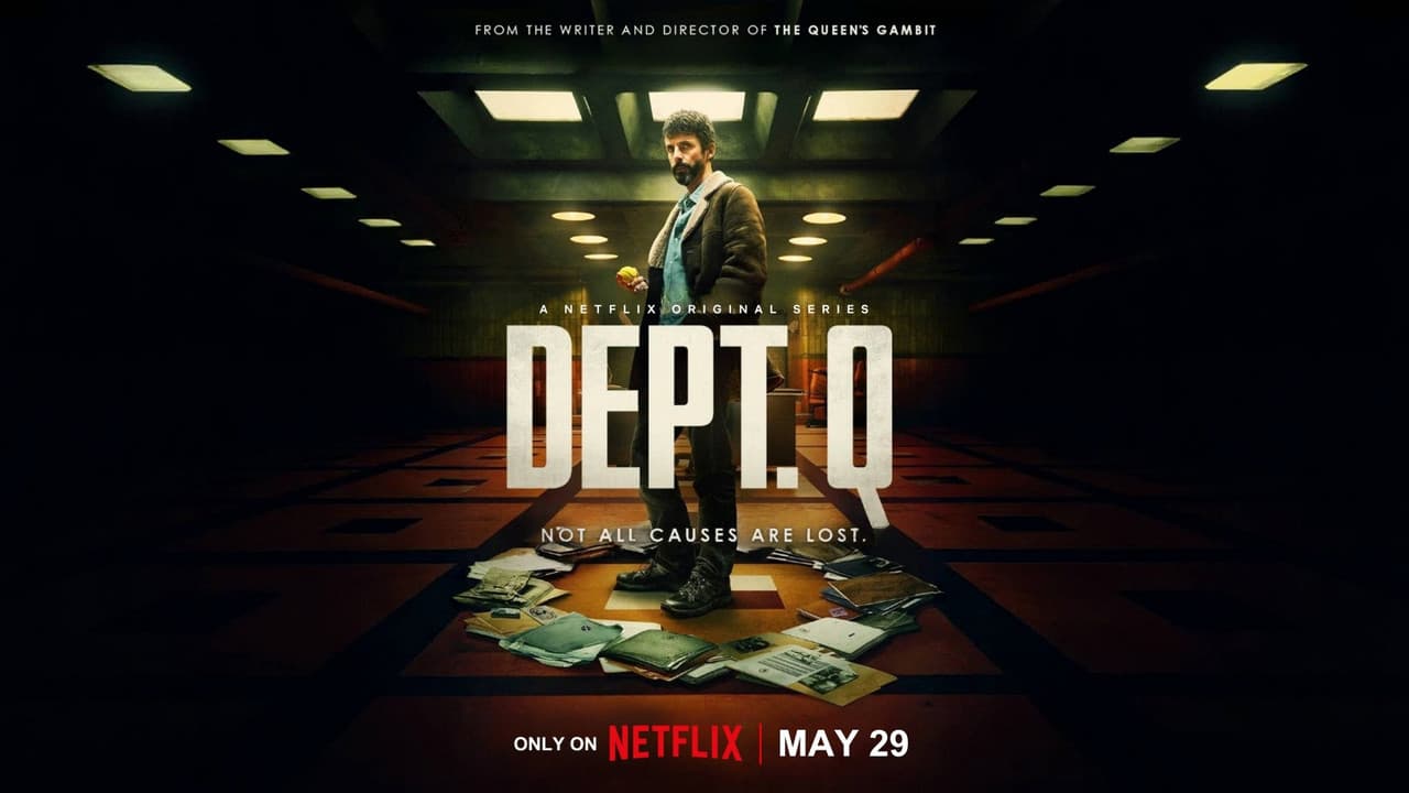 Dept. Q — backdrops with title 4