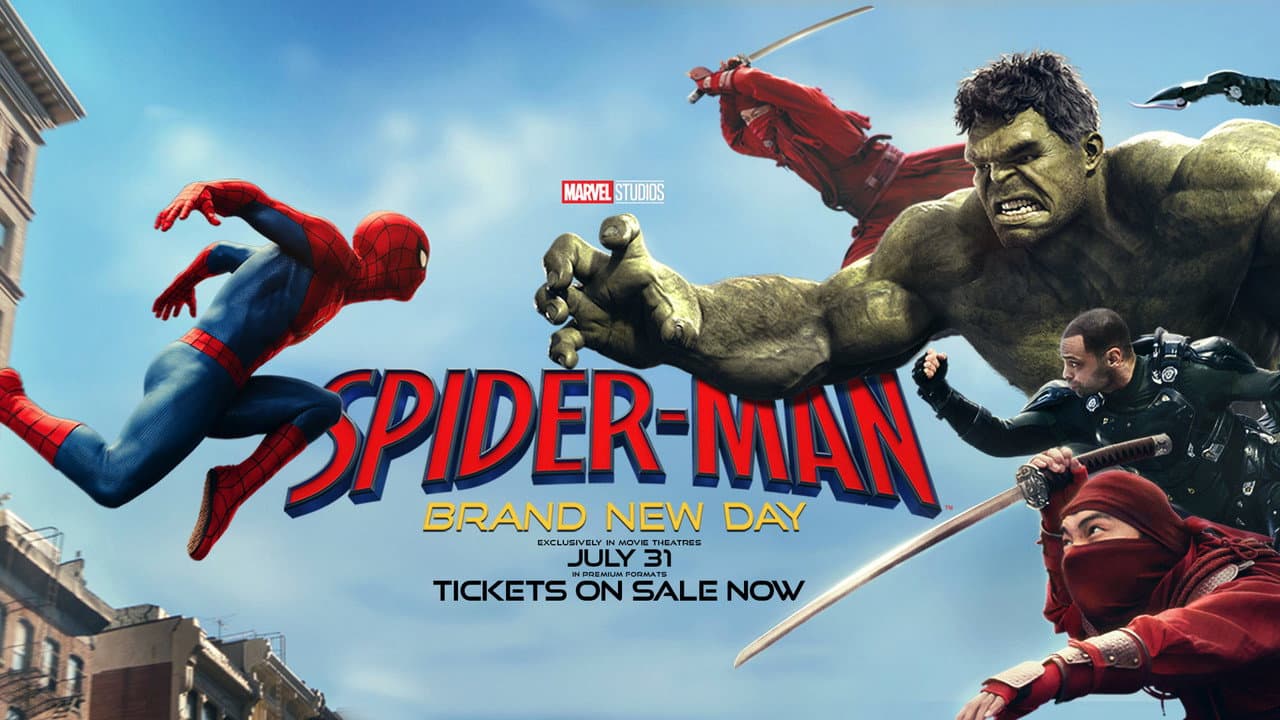 Spider-Man: Brand New Day — backdrops with title 3